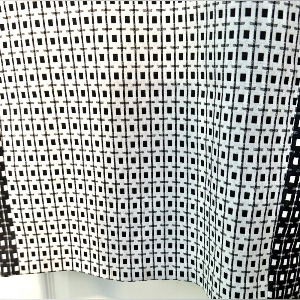 Calvin Klein Black and White Sleeveless sheath Dress size 12 - Picture 13 of 16
